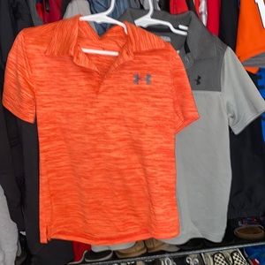Boys under armour polos